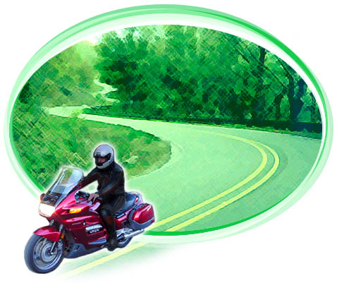 Kalle Honda ST1100 rohelisel maanteel